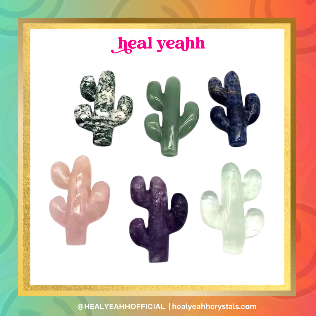 Cacti Crystal Carving
