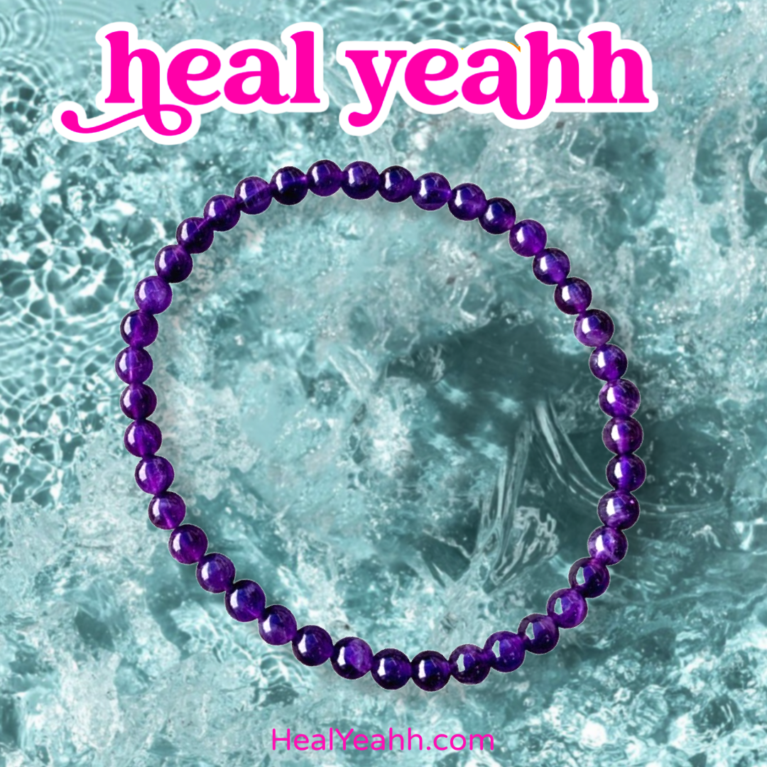Amethyst Crystal Bracelet