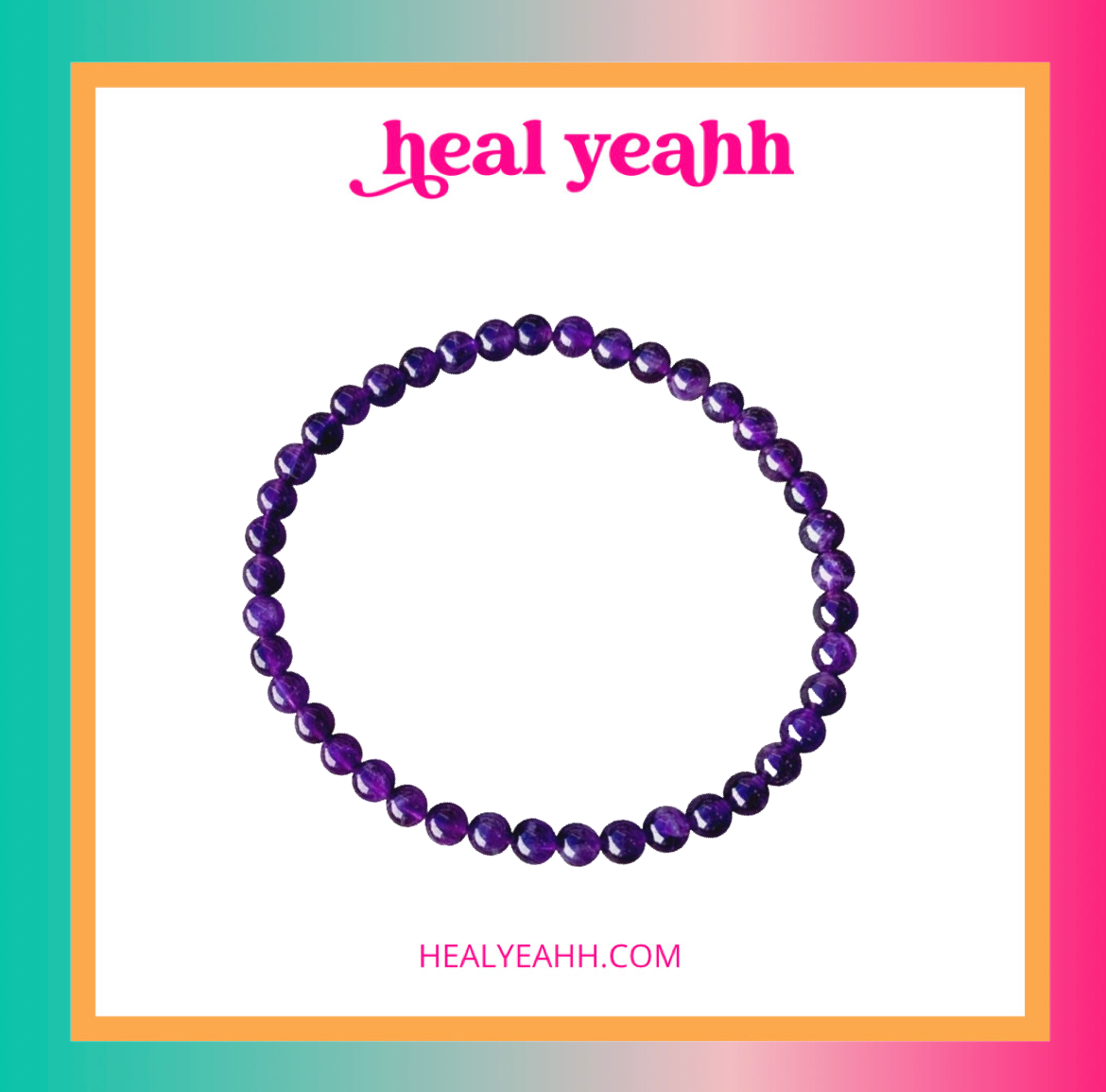 Amethyst Crystal Bracelet
