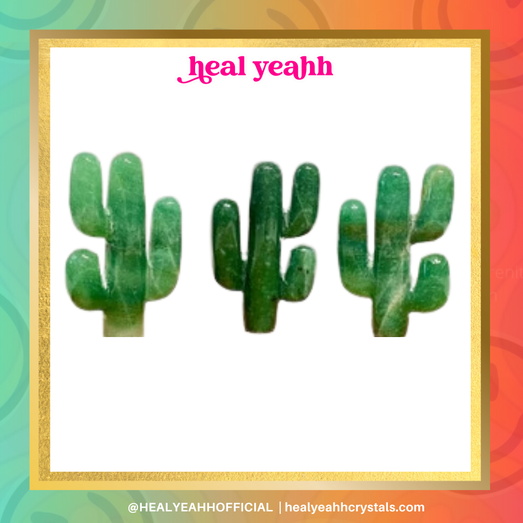 Cacti Crystal Carving