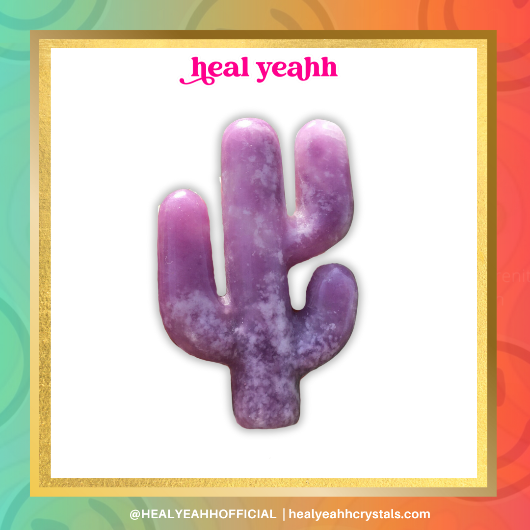 Cacti Crystal Carving