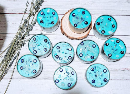 Protect Me - Evil Eye Candle