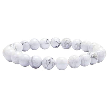 Howlite Crystal Bracelet