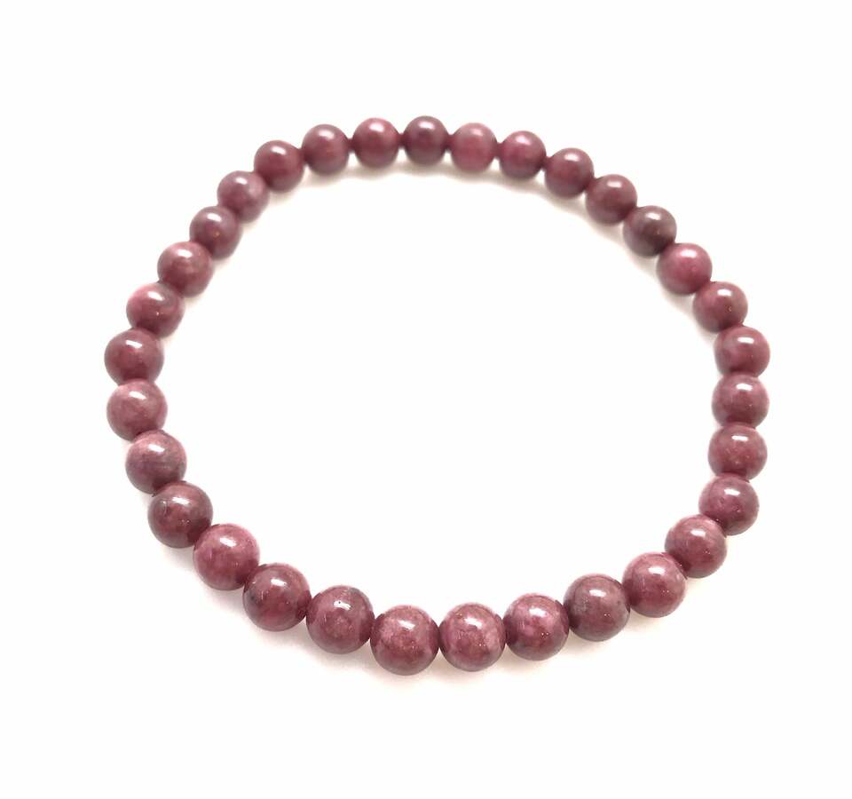 Rhodonite Crystal Bracelet