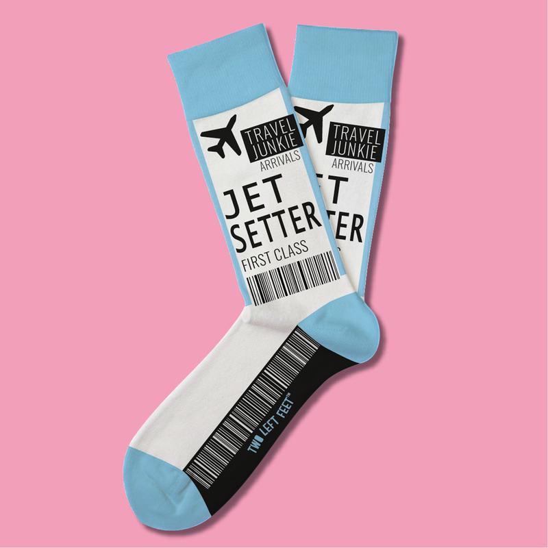 Travel Junkie Socks