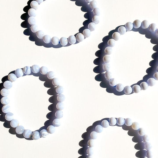 Blue Lace Agate Bracelet