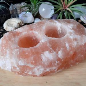 Himalayan Salt Candle Holder