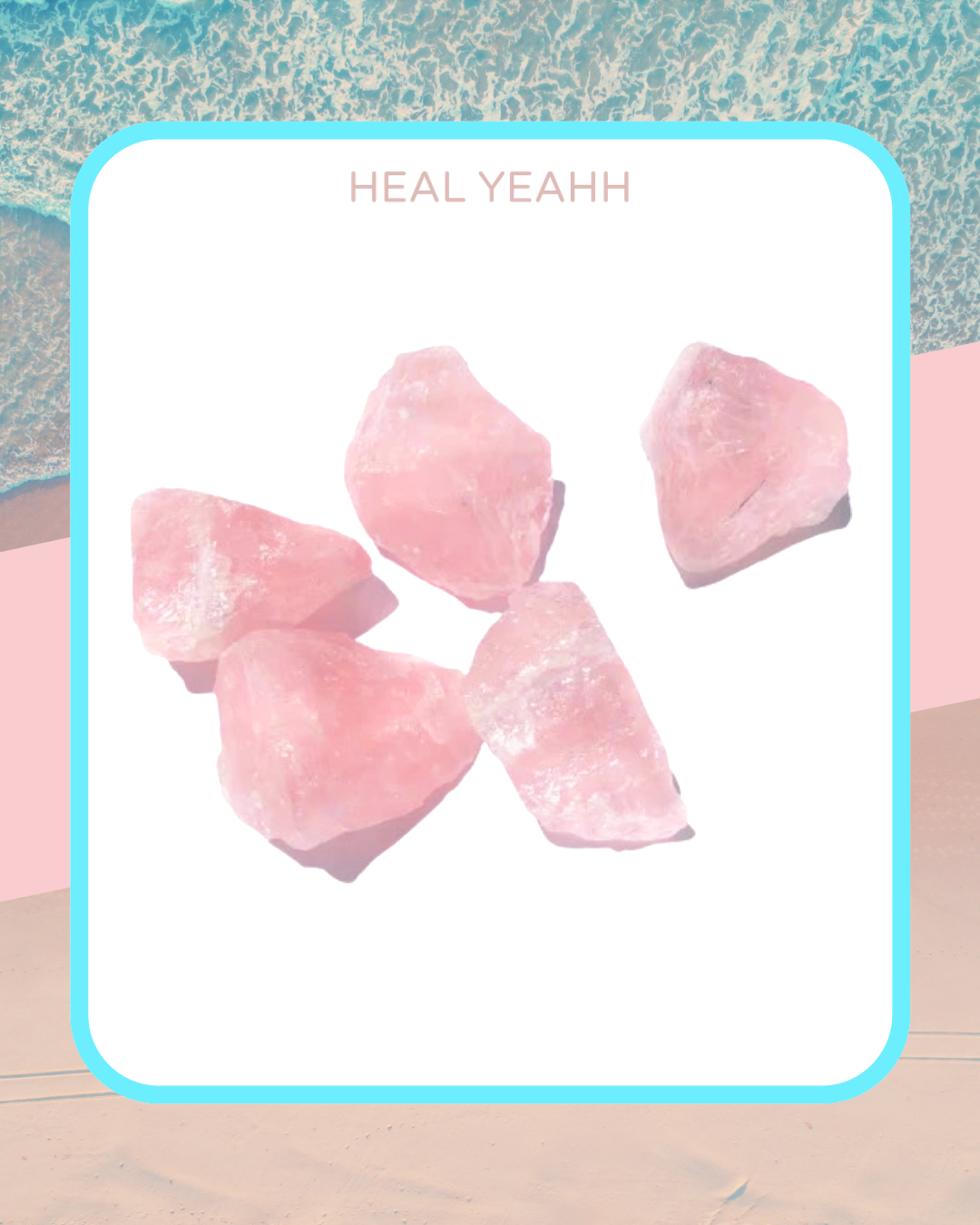 Rose Quartz Crystal (Different Shapes)