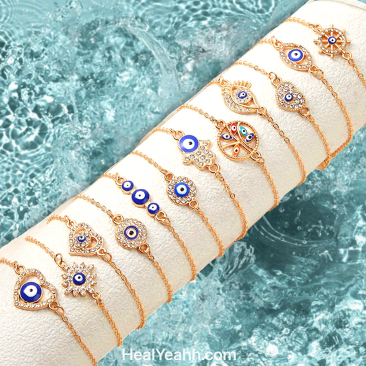 Evil Eye Gold Bracelets