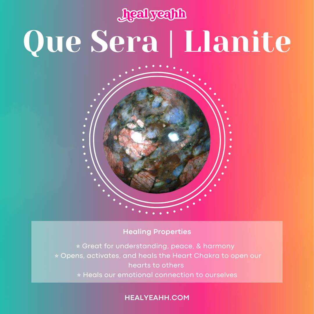 Que Sera (Llanite)  Egg Crystal