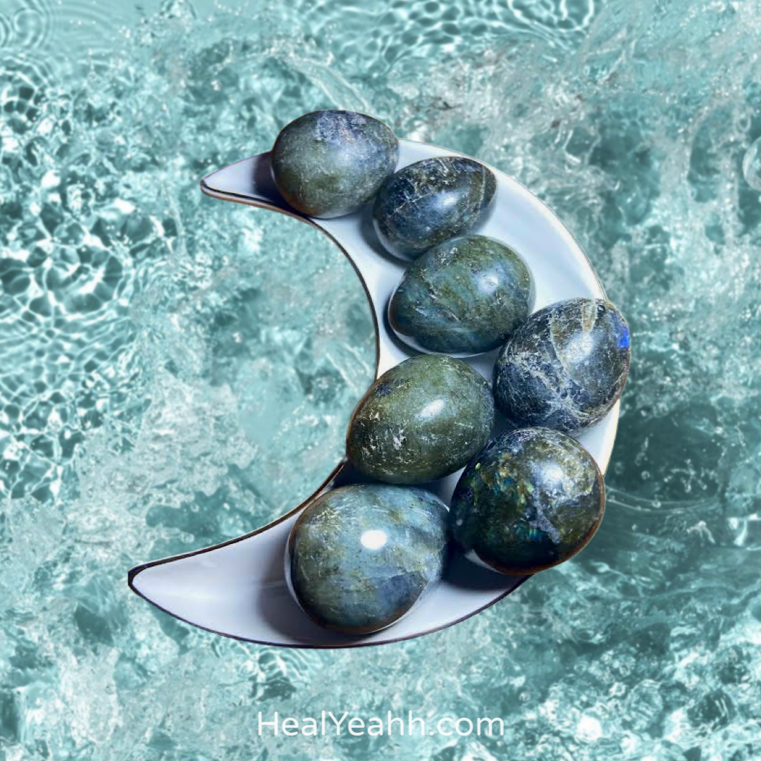 Labradorite Crystal -  Eggs