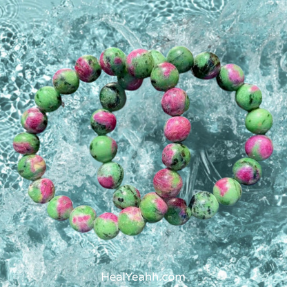 Ruby Zoisite Bracelet