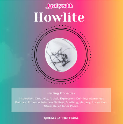 Howlite Unicorn Crystal