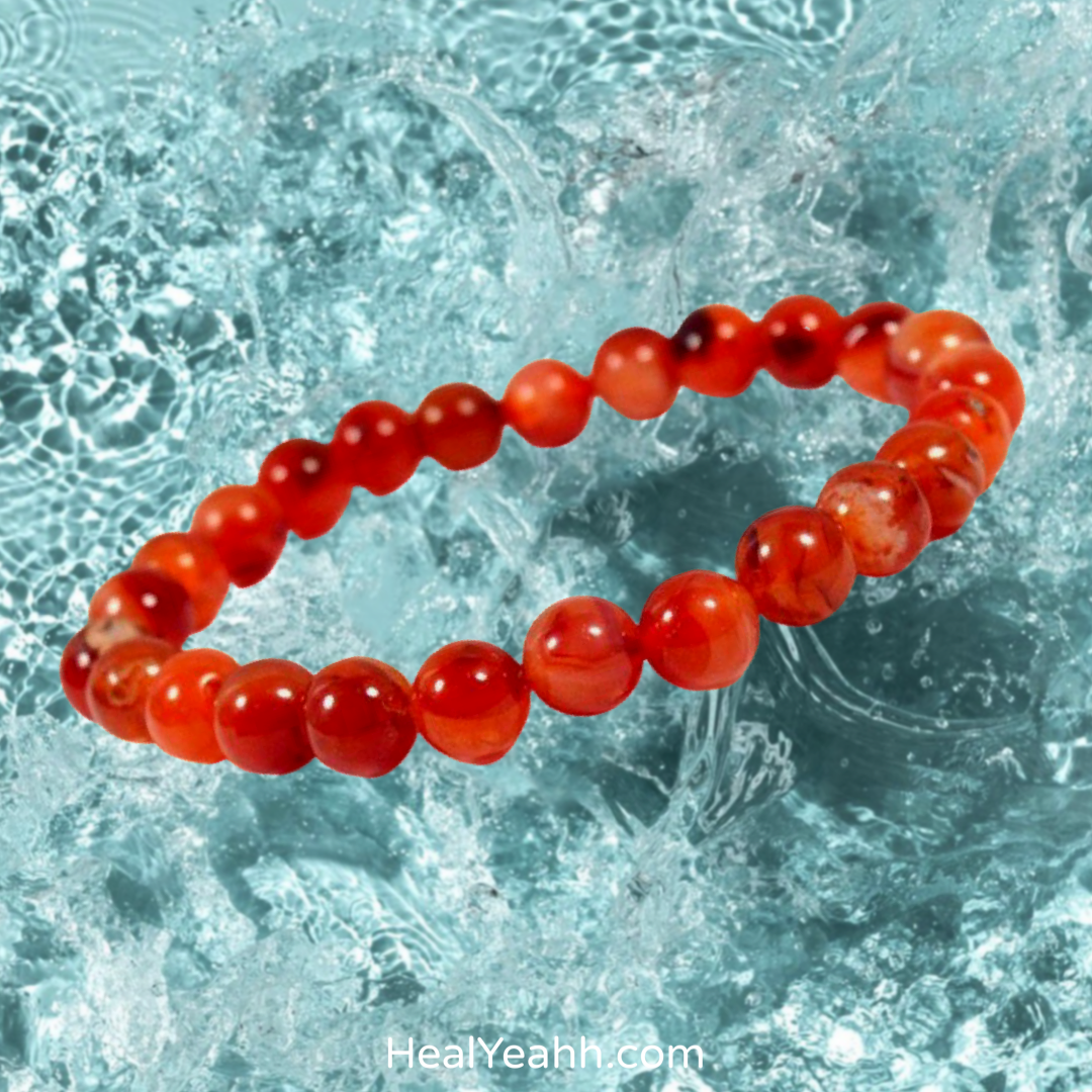 Carnelian Crystal Bracelet