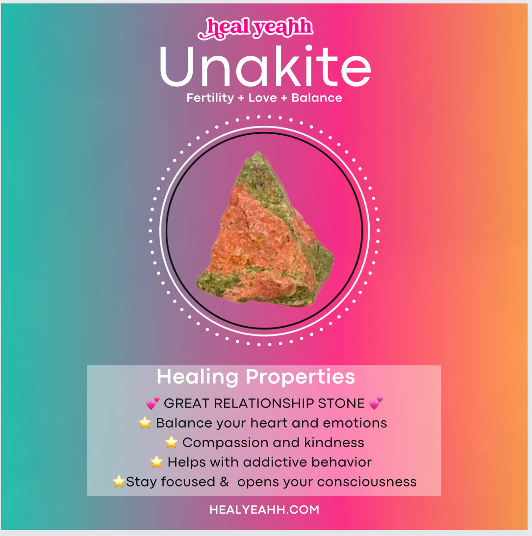 Unakite Egg Crystal