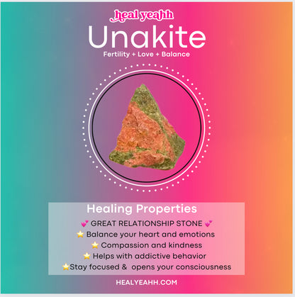 Unakite Egg Crystal