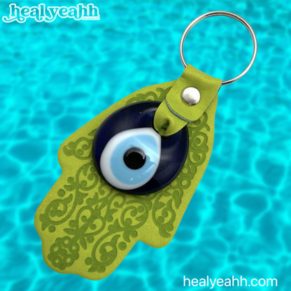 Hamsa Hand Keychain