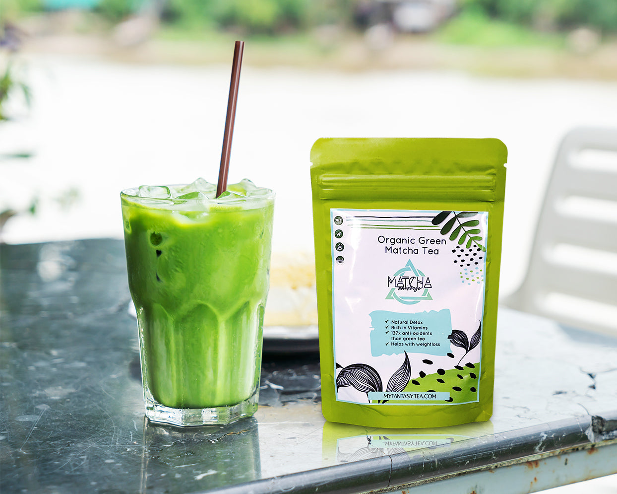 Organic Matcha Green Tea - Social Media Shop