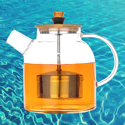 Modern Glass House - Stove Teapot 47oz