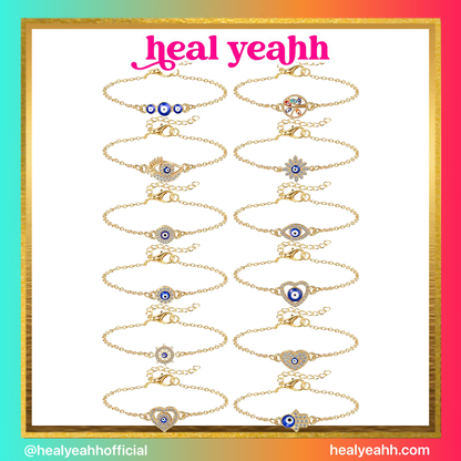 Evil Eye Gold Bracelets