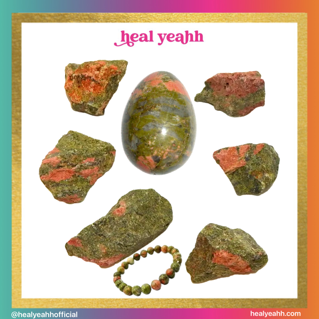 Unakite Egg Crystal