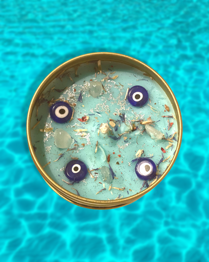 Protect Me - Evil Eye Candle
