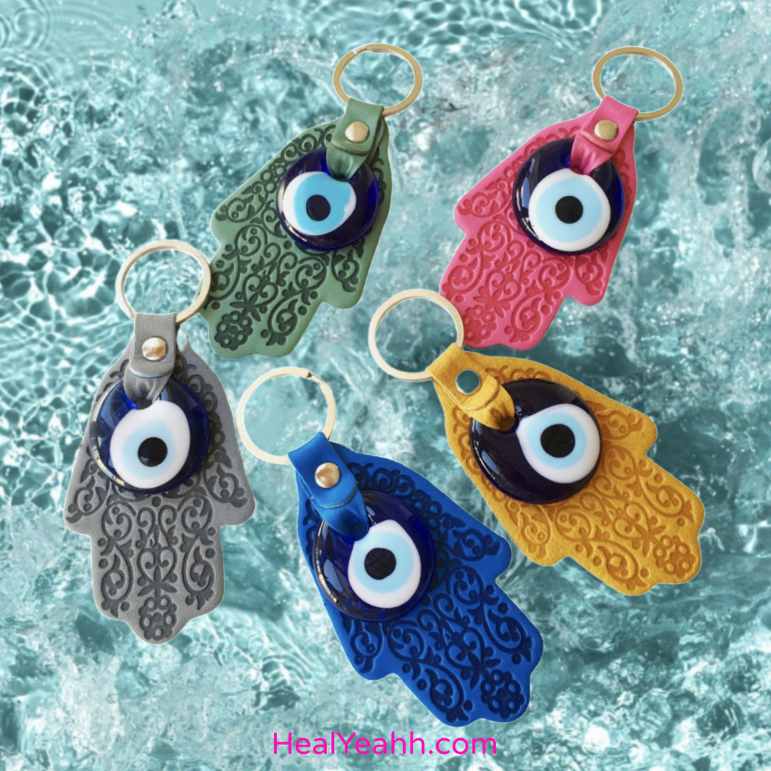 Hamsa Hand Keychain