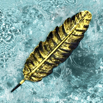 Forged Feather Incense Stick Holder