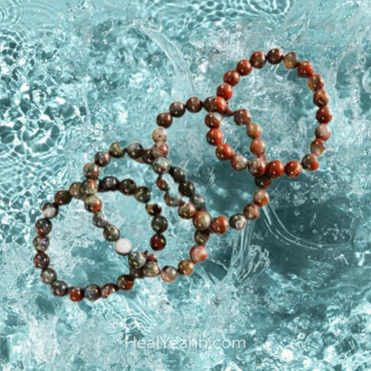 Bloodstone Crystal Bracelet