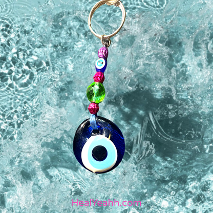 Rainbow Protection!  - Evil Eye Keychain