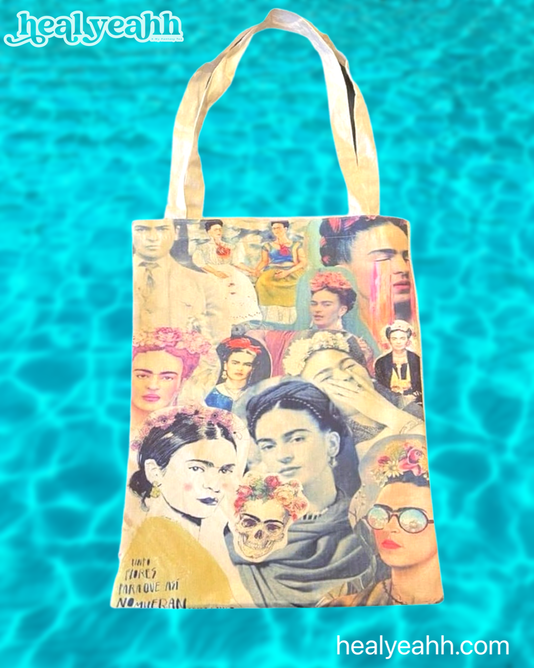 FRIDA THE LEGEND- Tote Bags