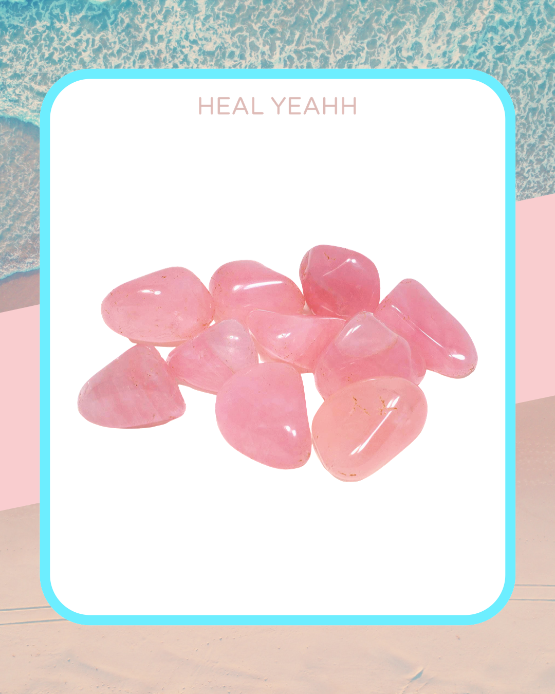 Rose Quartz Crystal (Different Shapes)