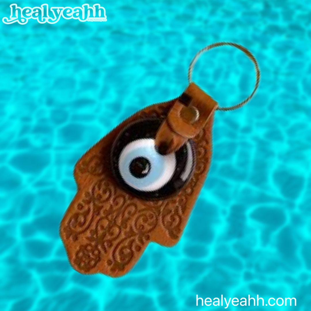 Hamsa Hand Keychain