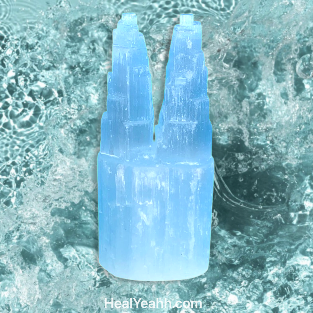 Selenite Double Tower