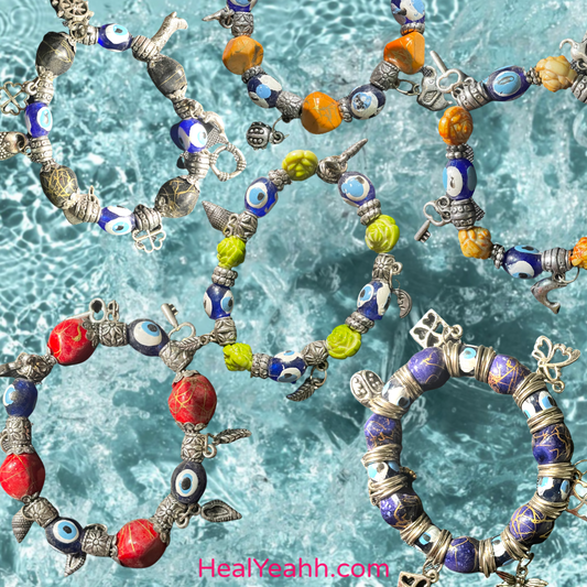 Ancestor Protected - Evil Eye Bracelet