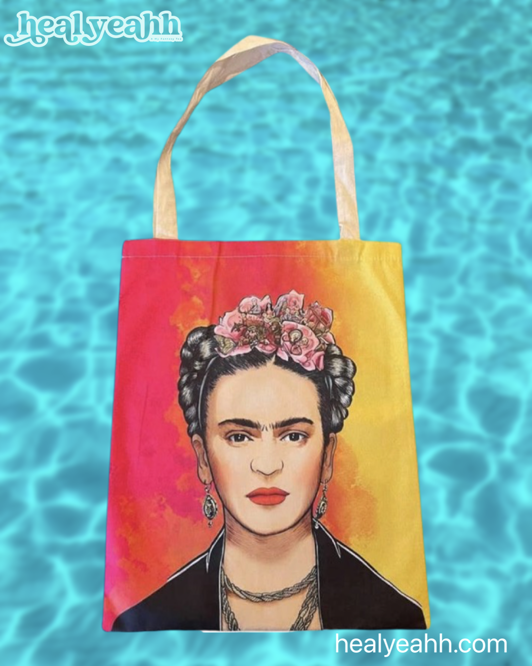 FRIDA THE LEGEND- Tote Bags