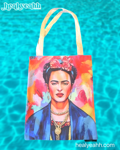 FRIDA THE LEGEND- Tote Bags