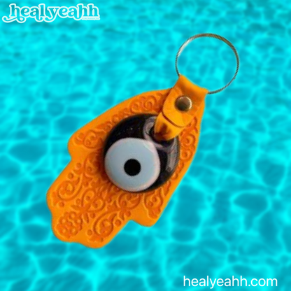 Hamsa Hand Keychain